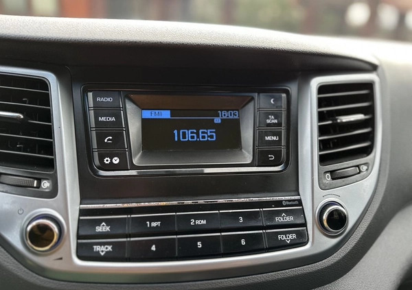 Hyundai Tucson cena 65900 przebieg: 171526, rok produkcji 2016 z Bartoszyce małe 191
